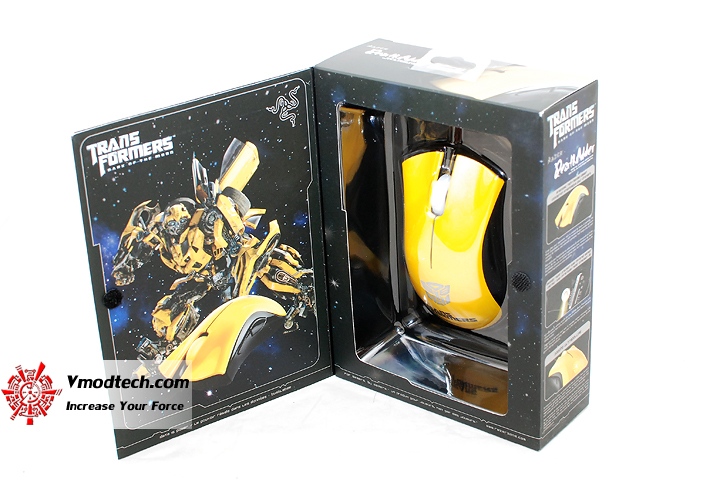 3 Review : Razer Deathadder Transformer 3 Bumblebee collection