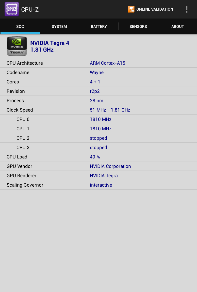 11 Review : ZOTAC NVIDIA Tegra Note 7
