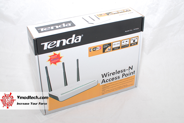 1 Review : Tenda W300A wireless N accesspoint
