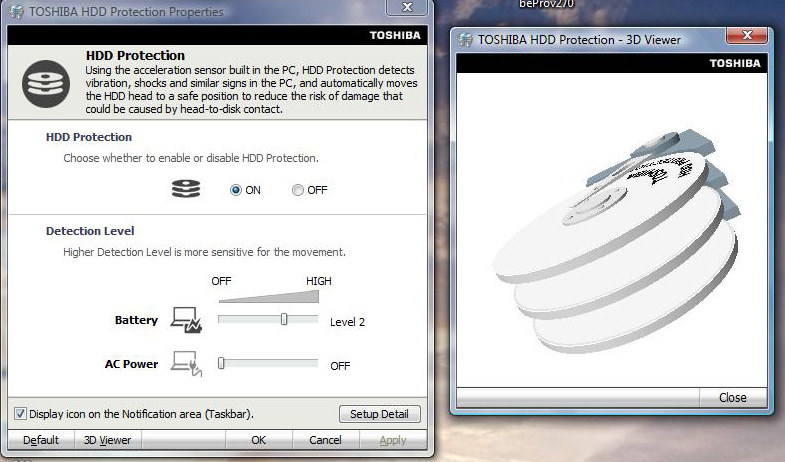 hddprotect Review : Toshiba Portege R930