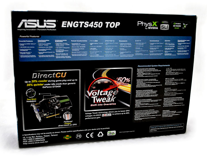 p2 Asus ENGTS450 TOP Review