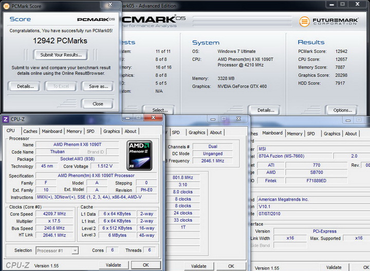 pcmark0514 MSI 870A Fuzion  Review  Cool......