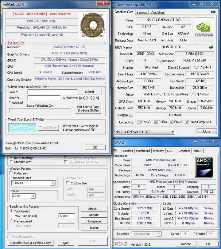 temp7 EVGA GT240 1GB DDR3