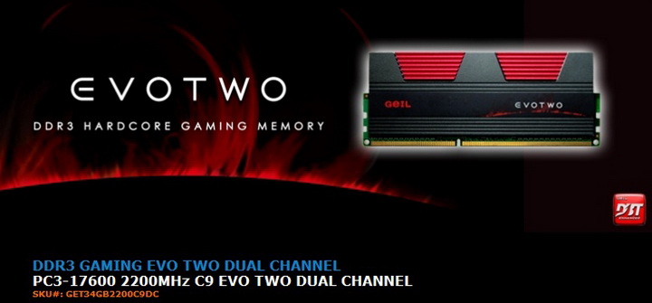 g1 1 Review GEIL EVO TWO DDR3 PC 17600