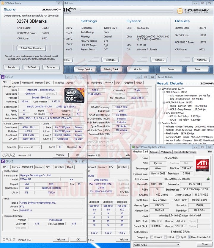 06 ov ASUS ARES HD 5870 X2 4GB GDDR5 Review