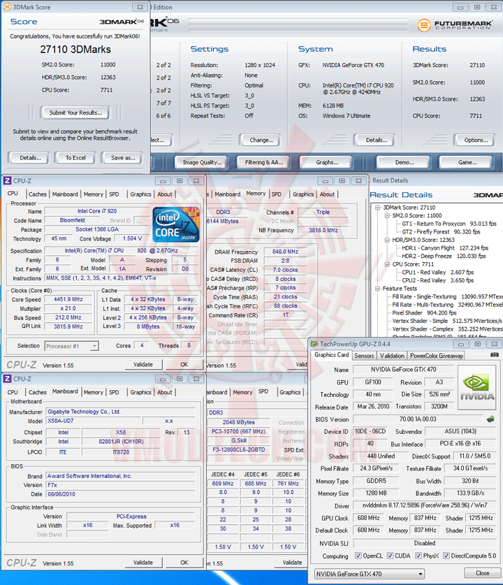 06 df ASUS ENGTX470 GeForce GTX 470 1280MB DDR5 Review