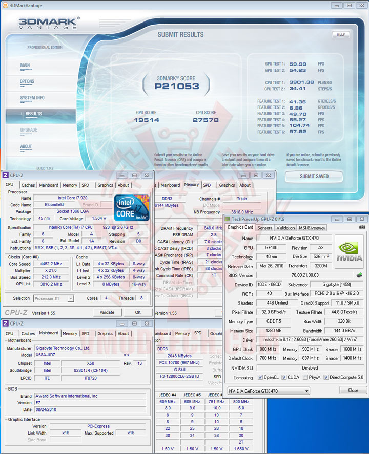 07np oc GIGABYTE GTX 470 SUPER OVERCLOCK 1280MB GDDR5 Review