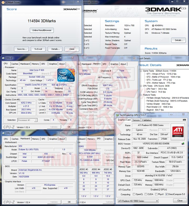 03 d HIS Radeon HD 5970 2GB GDDR5 CrossfireX Review