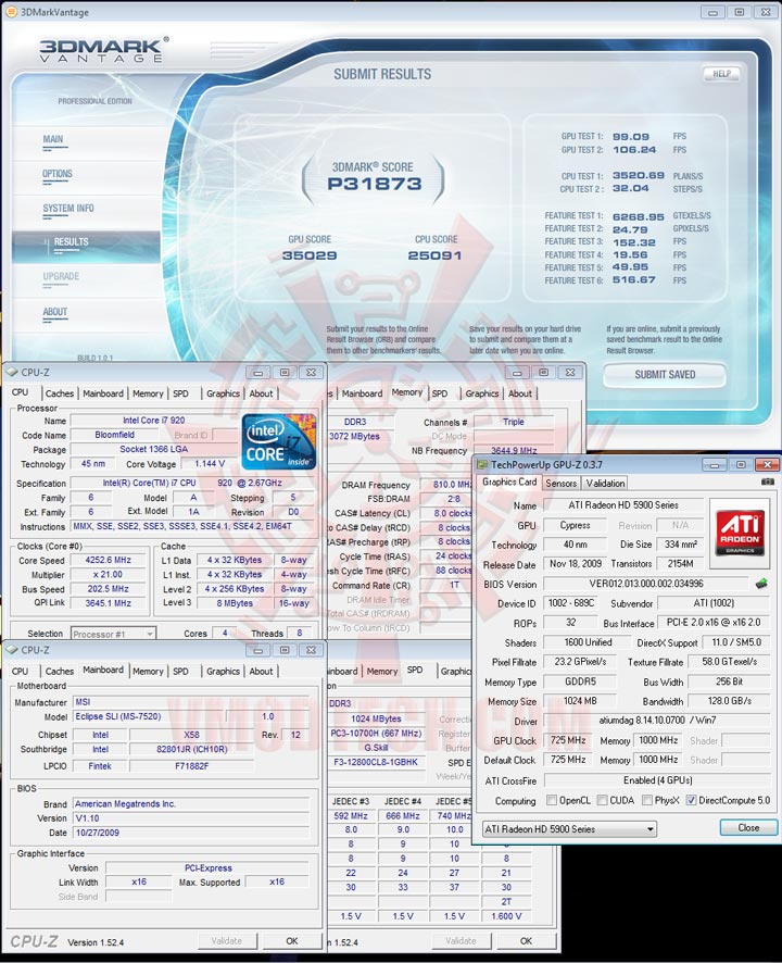 07 cfd HIS Radeon HD 5970 2GB GDDR5 CrossfireX Review