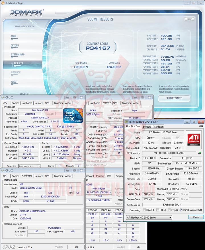 07 cfv HIS Radeon HD 5970 2GB GDDR5 CrossfireX Review