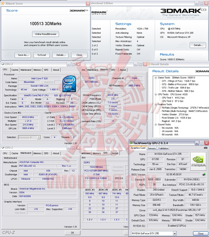 03 2161 ระเบิดพลังIntel® Core™ i7 920 REV. D0 ไปกับ Asus P6T Deluxe V2