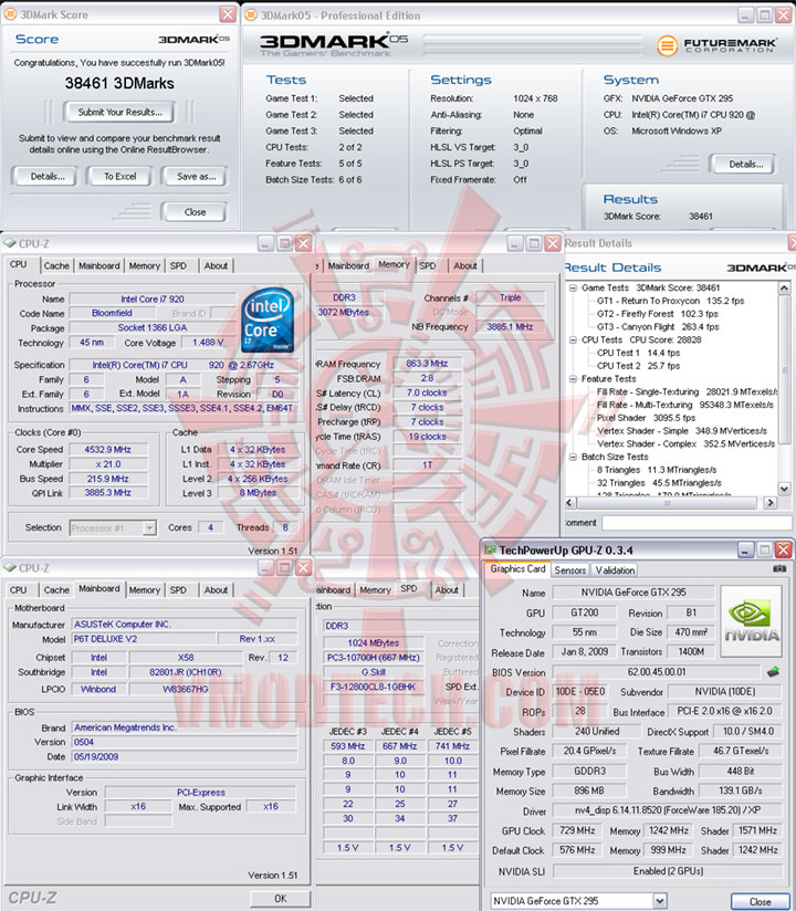 05 2161 ระเบิดพลังIntel® Core™ i7 920 REV. D0 ไปกับ Asus P6T Deluxe V2