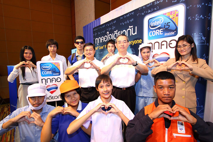 intel mega campaign 2 อินเทลผนึกพันธมิตร เปิดตัวแคมเปญการตลาดล่าสุด ทุกคอ ใจเดียวกัน กระตุ้นตลาดไอทีและผลักดันเทคโนโลยีให้เข้าถึงคนไทยทั่วประเทศ