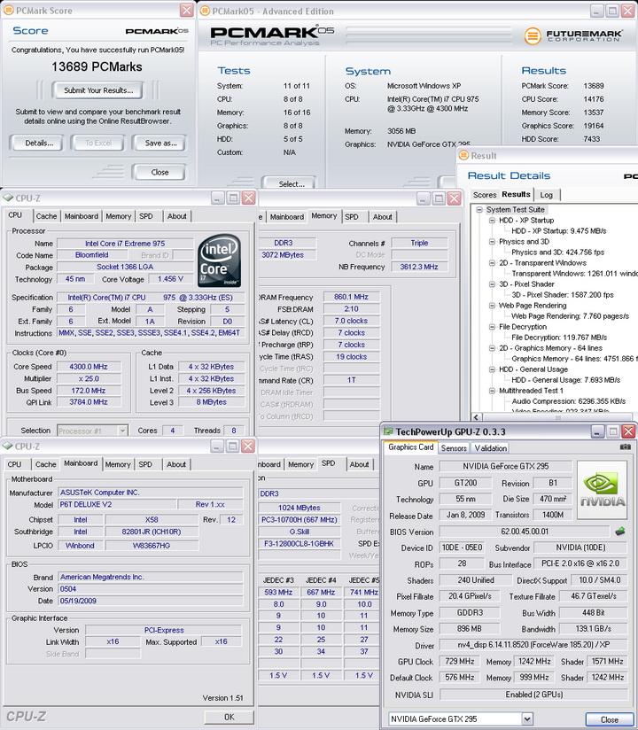 pcm05 4300 Intel® Core™ i7 975 Extreme Edition : First Review