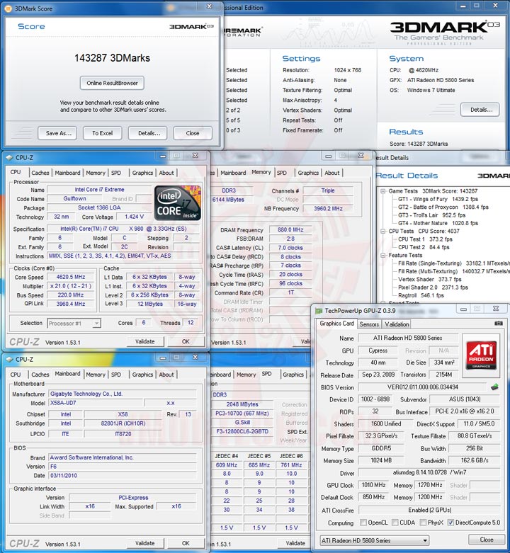 03 Intel® Core™ i7 980X Extreme Edition Gulftown OC Report