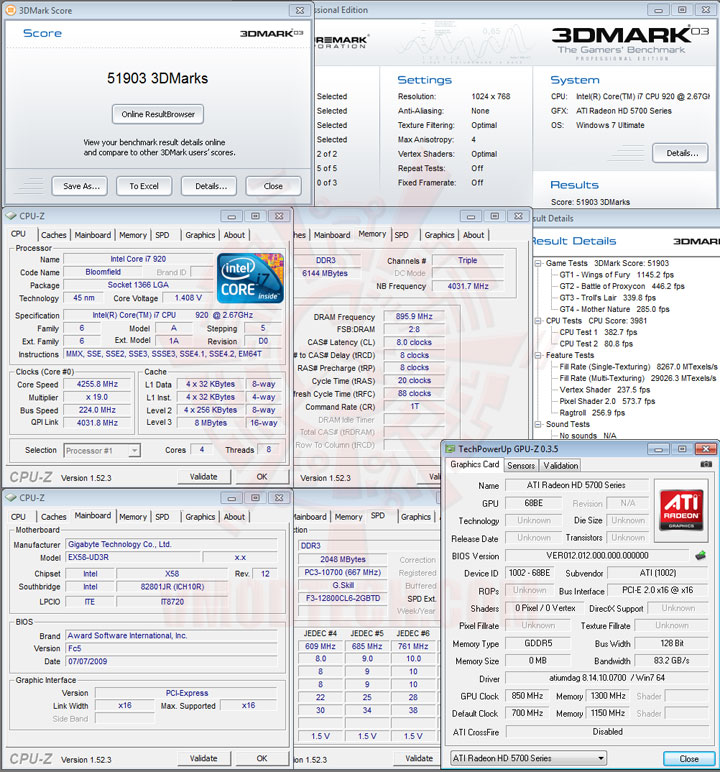 03 850 SAPPHIRE Radeon HD 5750 1GB GDDR5 Review