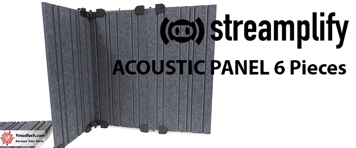 Streamplify Acoustic Panel Set de 6 - Achat Accessoire