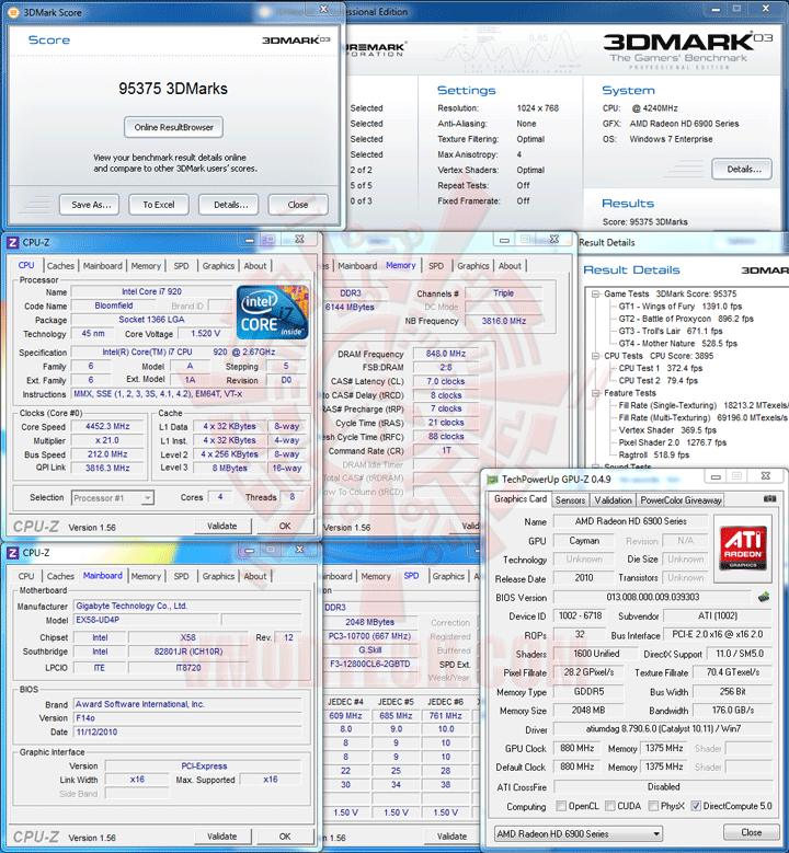03 GIGABYTE AMD Radeon HD 6970 2GB GDDR5 Debut Review
