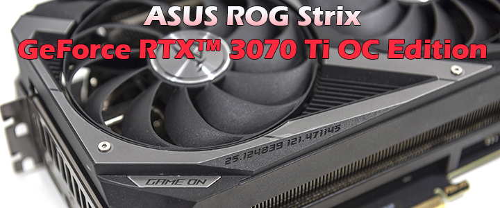 หน้าที่ 1 Asus Rog Strix Geforce Rtx™ 3070 Ti Oc Edition 8gb Gddr6x